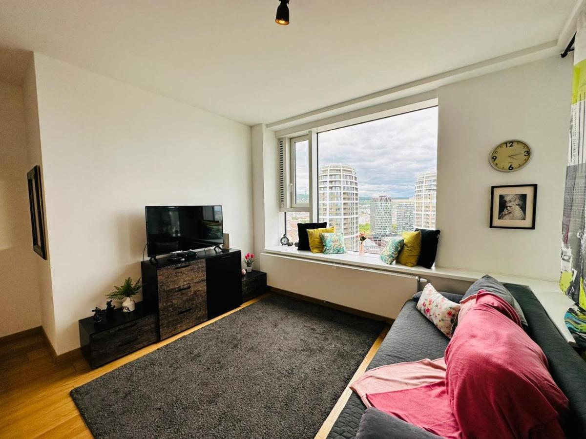 Apartments In Panorama City On 25Th Floor - Amazing View Close To Old Town Pressburg Exterior foto